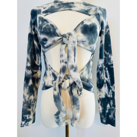 Pretty Little Thing Tops - 2/$30 Pretty Little Thing Size 4 Tie-Dye Ribbed Long Sleeve Top